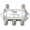Chess Commutateur DiSEqC 4/1 + 5 Fiches F