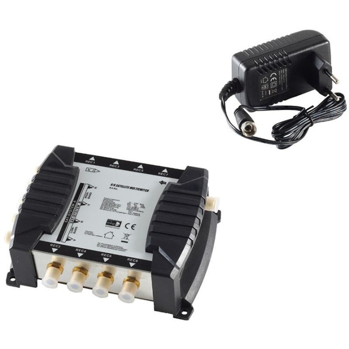 Chess Multiswitch 9/8 NT + 2 Globo PRO4R LNB Quattro