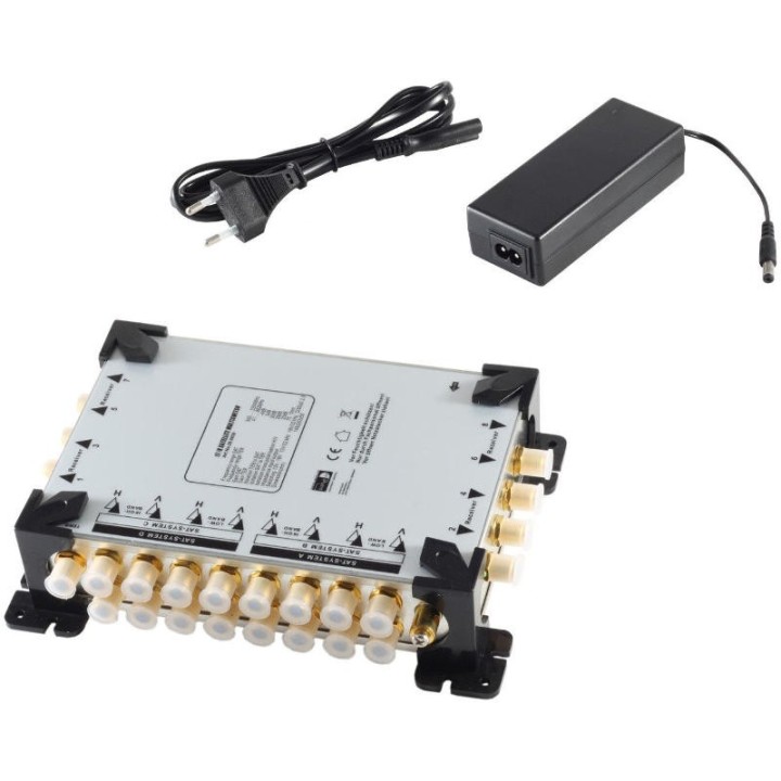 Chess Multiswitch 17/8 NT + 4 Globo PRO4R LNB Quattro