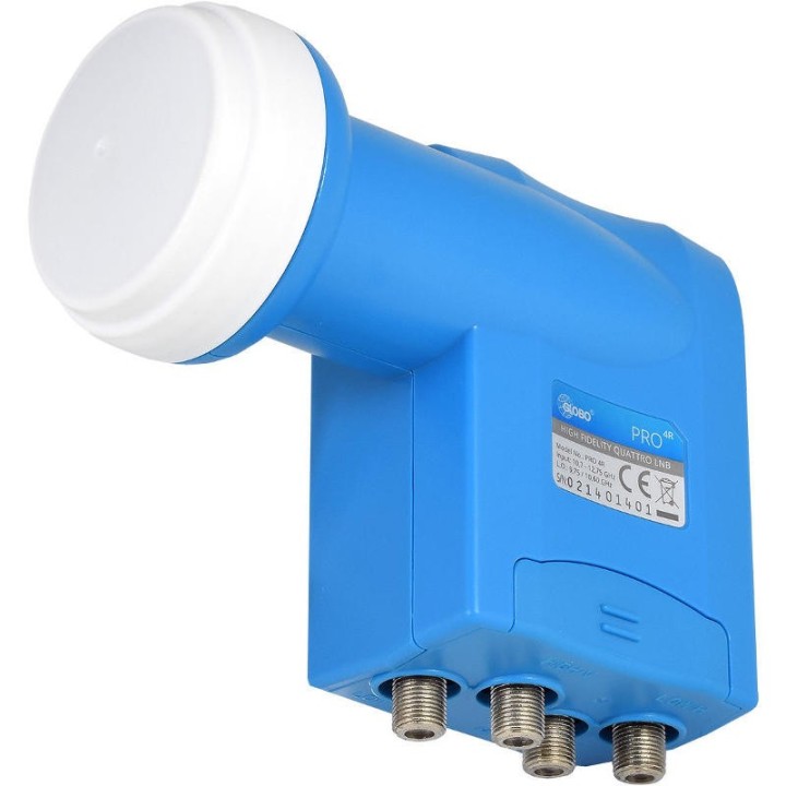 Chess Multiswitch 17/8 NT + 4 Globo PRO4R LNB Quattro