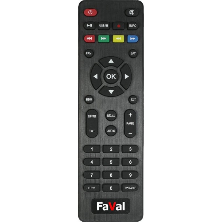 FaVal SRX 1 Récepteur Satellite FTA HD