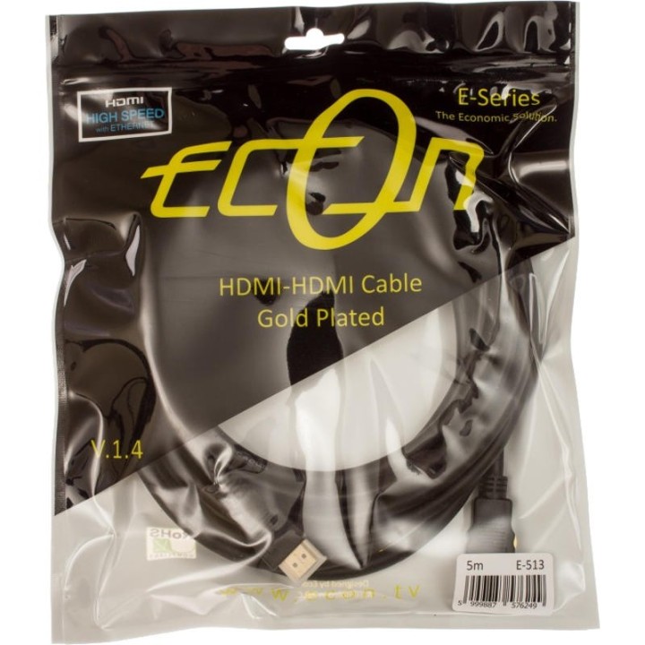 5 m Cordon HDMI 1.4 High Speed with Ethernet