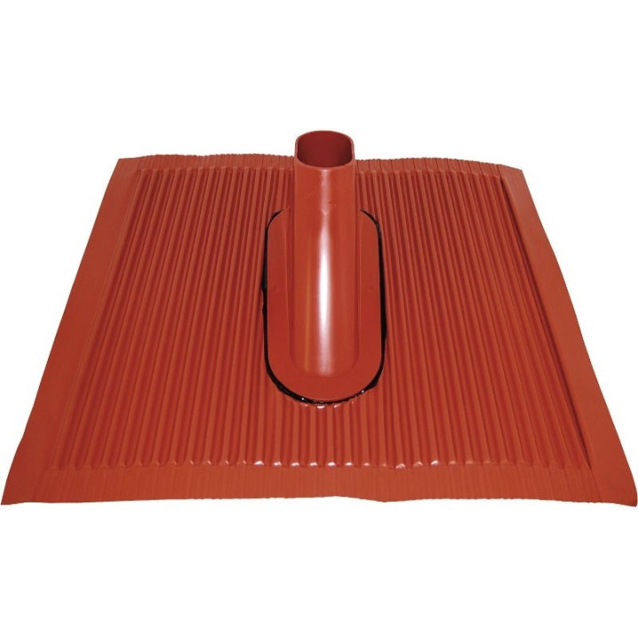 Tuile Malléable Aluminium + Cône Rouge Brique