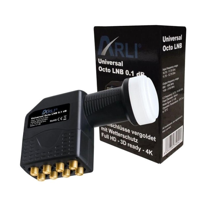 Arli LNB Universel Octo 0,1 dB