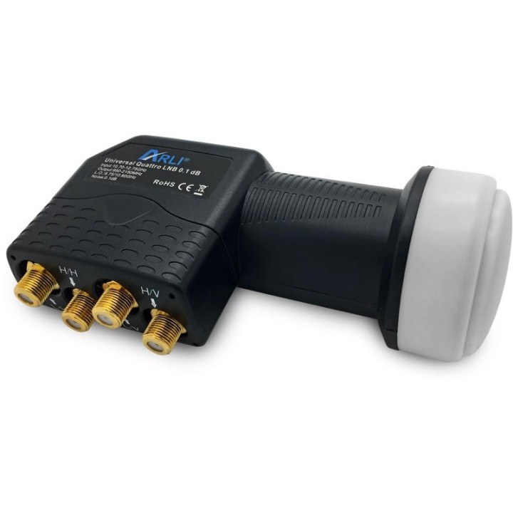 Arli LNB Quattro 0,1 dB pour Multiswitch