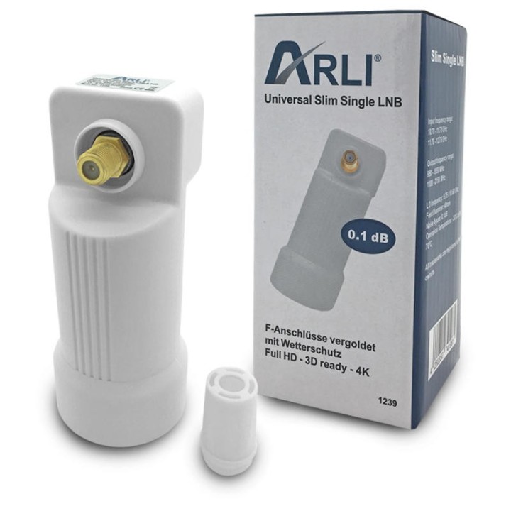 Arli LNB Universel Single Slim 0,1 dB