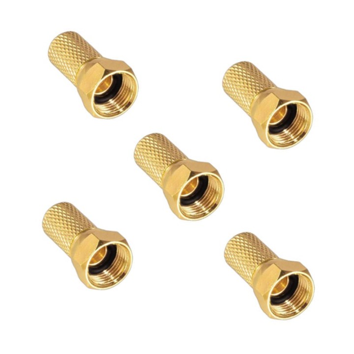 Arli Commutateur DiSEqC 4/1 + 5 Fiches F Or