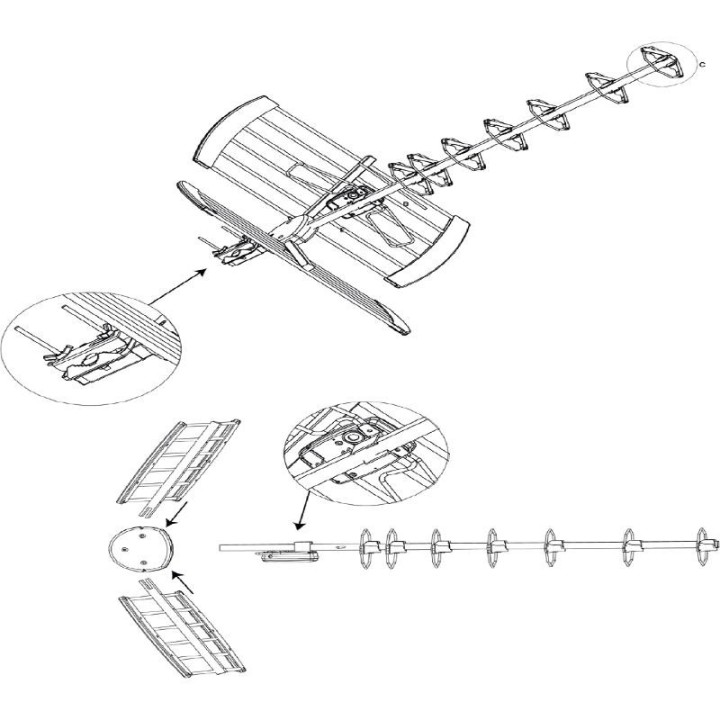 Triax Octo Antenne UHF LTE 800