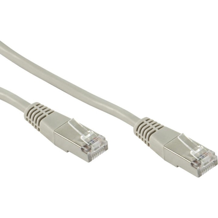2 m Cordon Réseau CAT6 Blindé S/FTP PIMF 250 MHz LSZH Gris