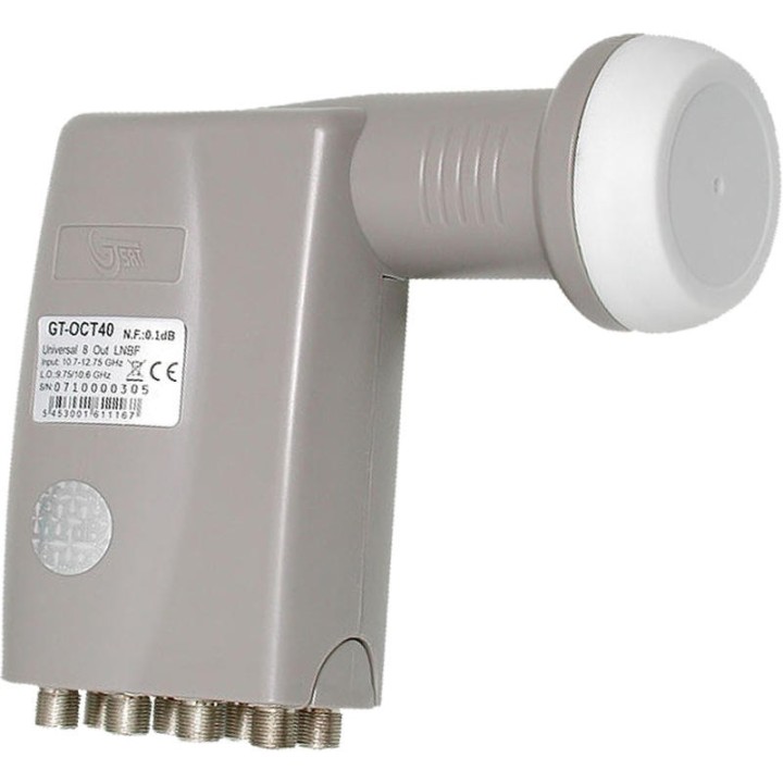 GT-SAT GT-OCT40 LNB Universel Octo
