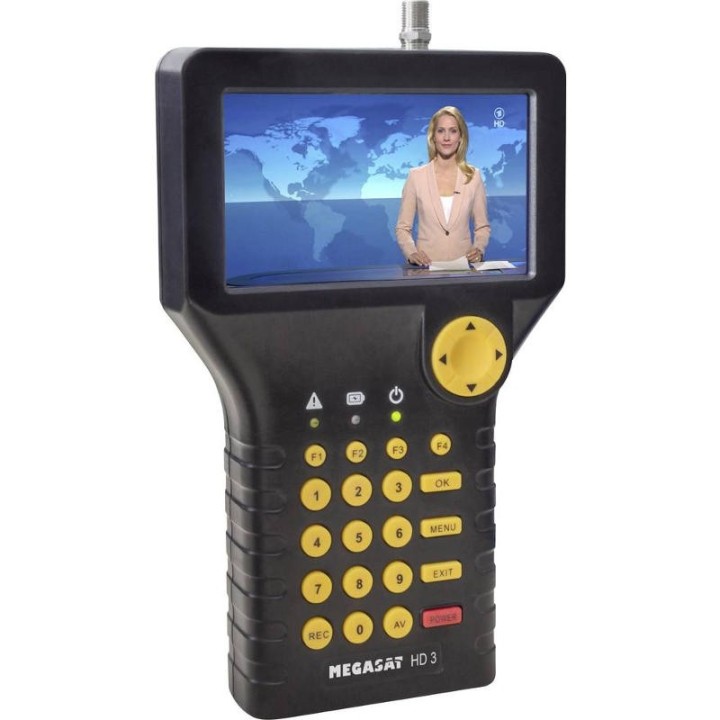 Megasat HD 3 Mesureur de Champ Satellite DVB-S/S2