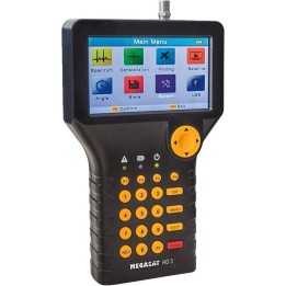Megasat HD 3 Mesureur de Champ Satellite DVB-S/S2