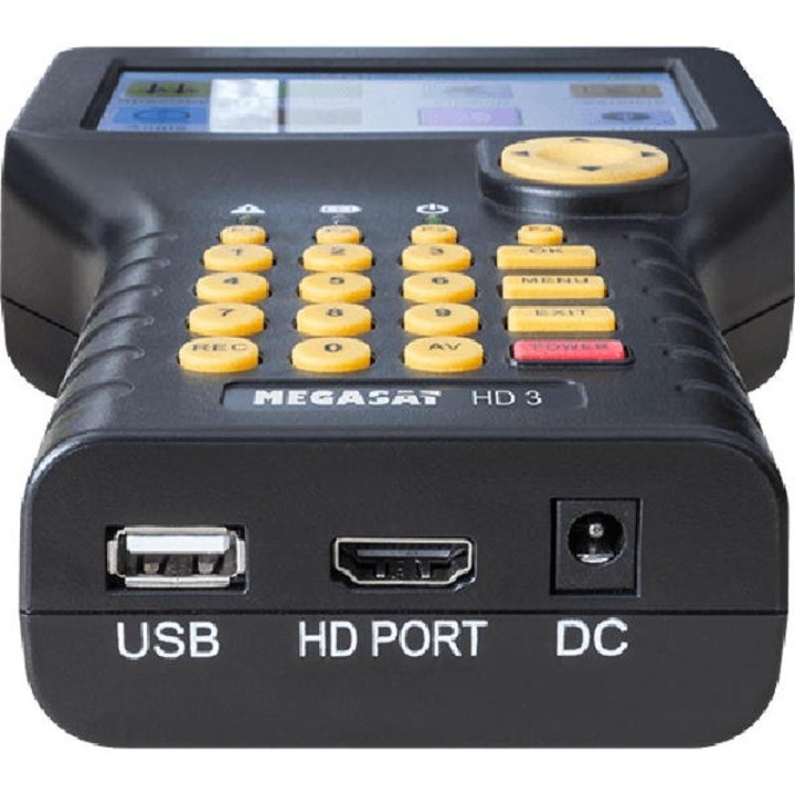 Megasat HD 3 Mesureur de Champ Satellite DVB-S/S2