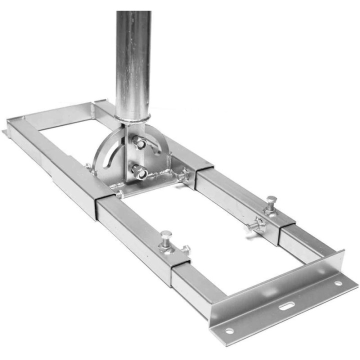 Fixation Charpente Acier Profi-Line 100 cm Ø 48 mm