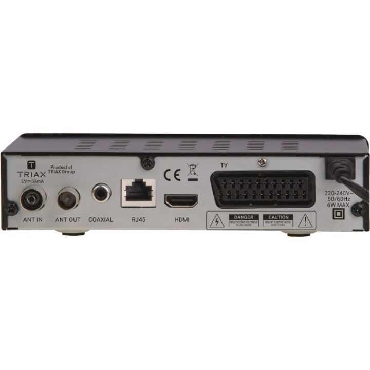 TRIAX TR 65 Adaptateur TNT HD DVB-T2 HEVC