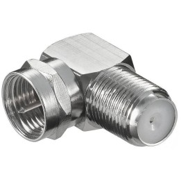 24 Raccords Coudés Fiches F-mâle / F-femelle