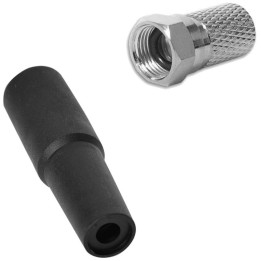 10 Fiches F à Visser 7 mm & 10 Manchons d'Étanchéité