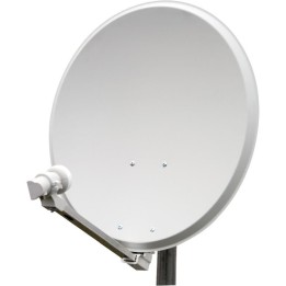 Triax ATF 612 Parabole Acier 60 cm Gris Clair + LNB Single