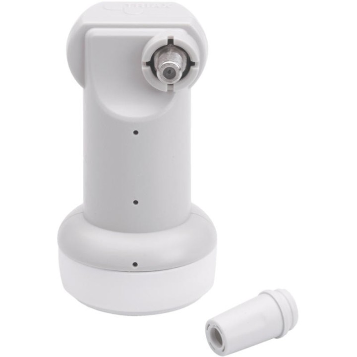 Triax ATF 612 Parabole Acier 60 cm Gris Clair + LNB Single