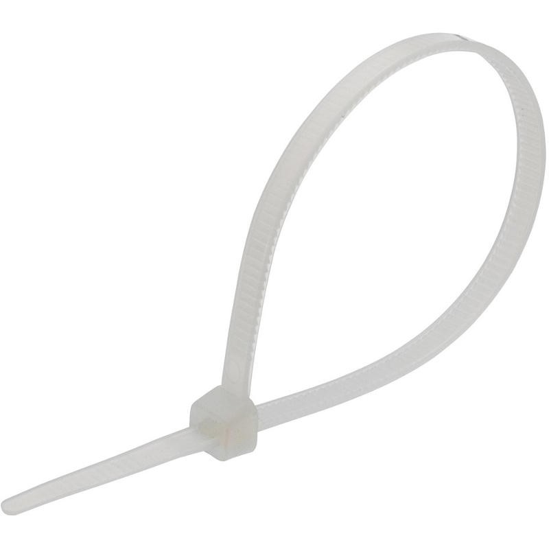 Profile Collier serre-câble 300x7,6 mm blanc 100 pièces