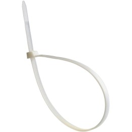 100 Colliers Serre-Câbles Blanc 2,5 x 200 mm