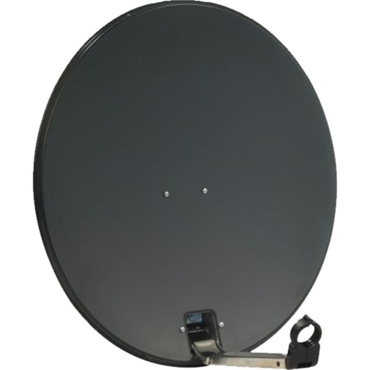 Triax TDS 64A Parabole Acier 65 cm Anthracite + LNB Single