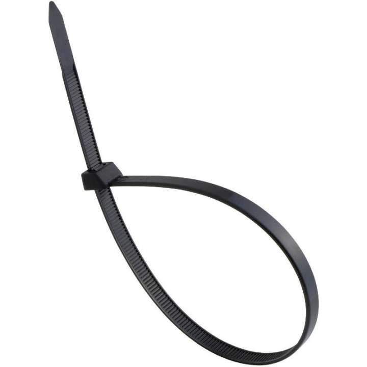 100 Colliers Serre-Câbles Noir 2,5 x 150 mm