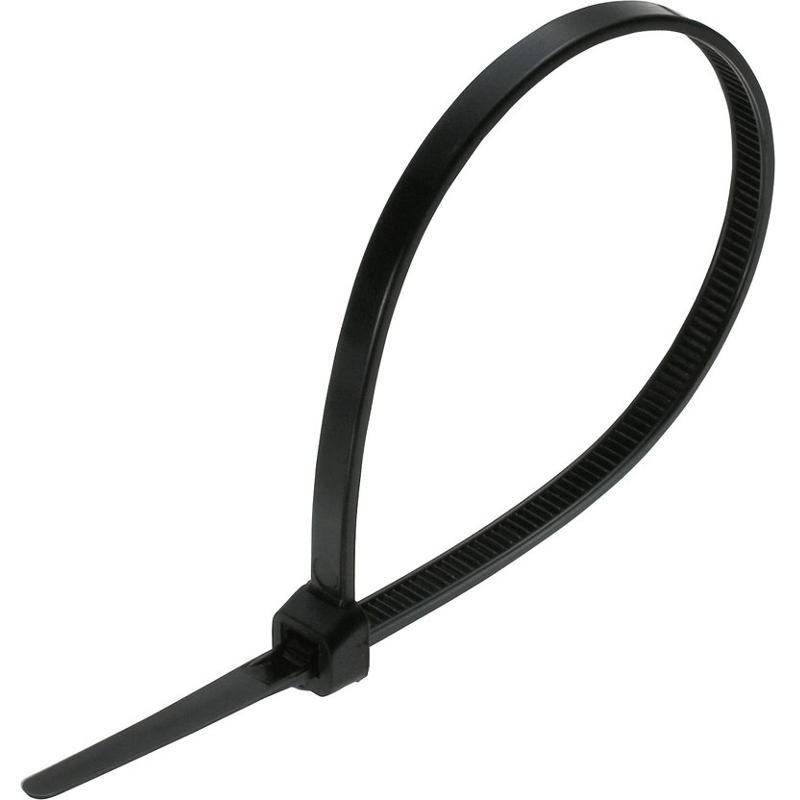 Collier de Serrage 200 mm x 2,5 mm, Attache Câble, Serre Câbles Rilsan  Nylon, 200mm