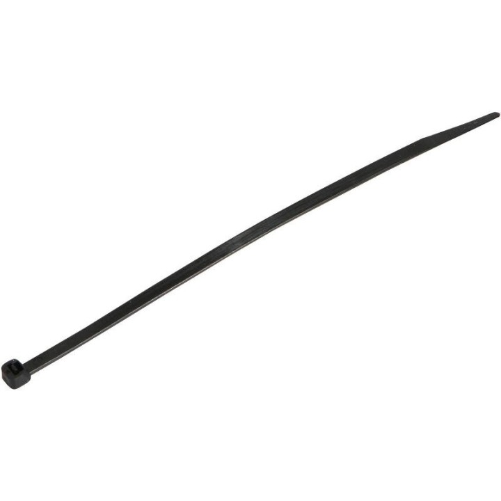 100 Colliers Serre-Câbles Noir 2,5 x 200 mm