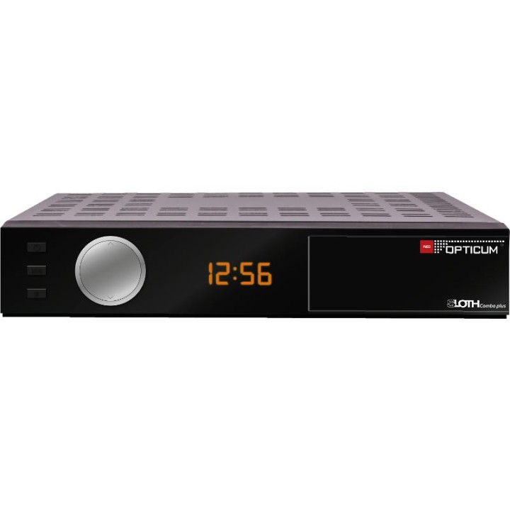 Opticum Sloth Combo Plus Récepteur HD DVB-S2/T/T2/C H.265 HEVC