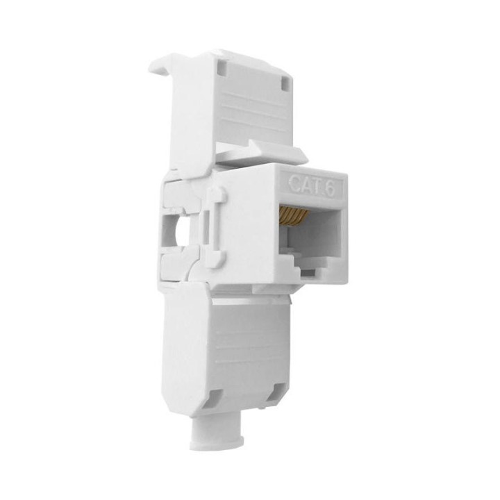 2 Embases Keystone Connecteur RJ45 CAT 6