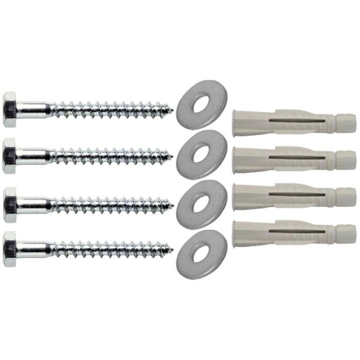 Set de Fixation M8 pour Support Mural ou Sol