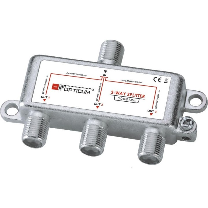 Répartiteur 3 Voies 5-2400 MHz Opticum Série HQ
