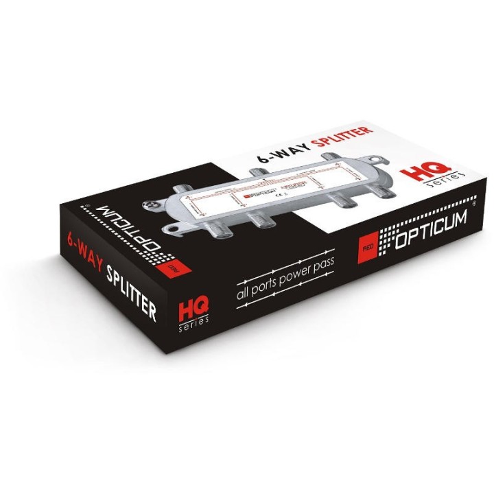Répartiteur 6 Voies 5-2400 MHz Opticum Série HQ