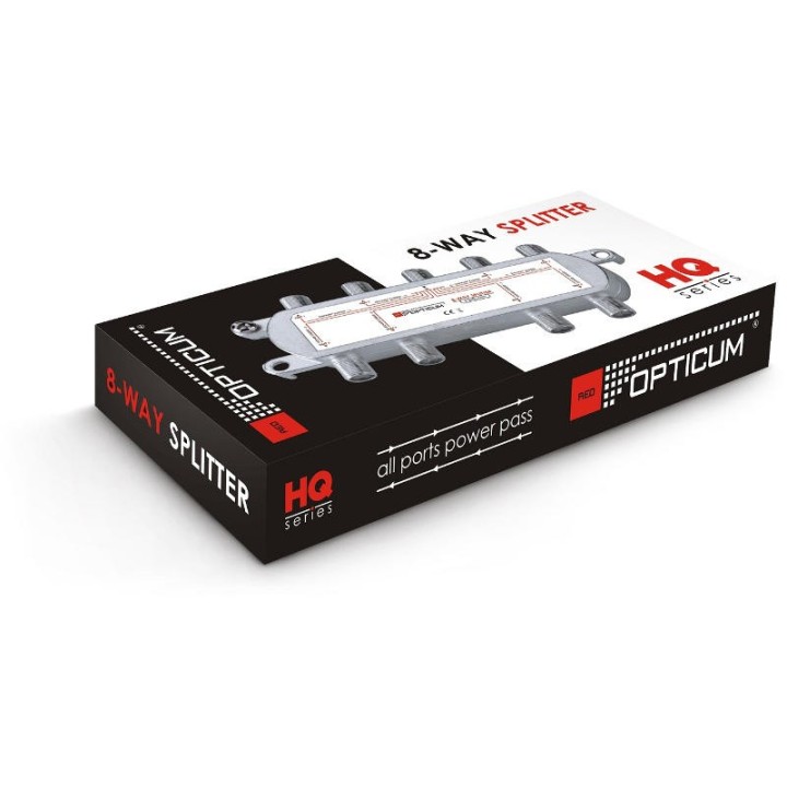 Répartiteur 8 Voies 5-2400 MHz Opticum Série HQ