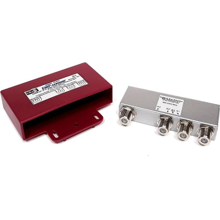 Commutateur DiSEqC 2/1 + Terrestre EMP-Centauri S2/1PCPpos-W1 (P.162-TW Position)