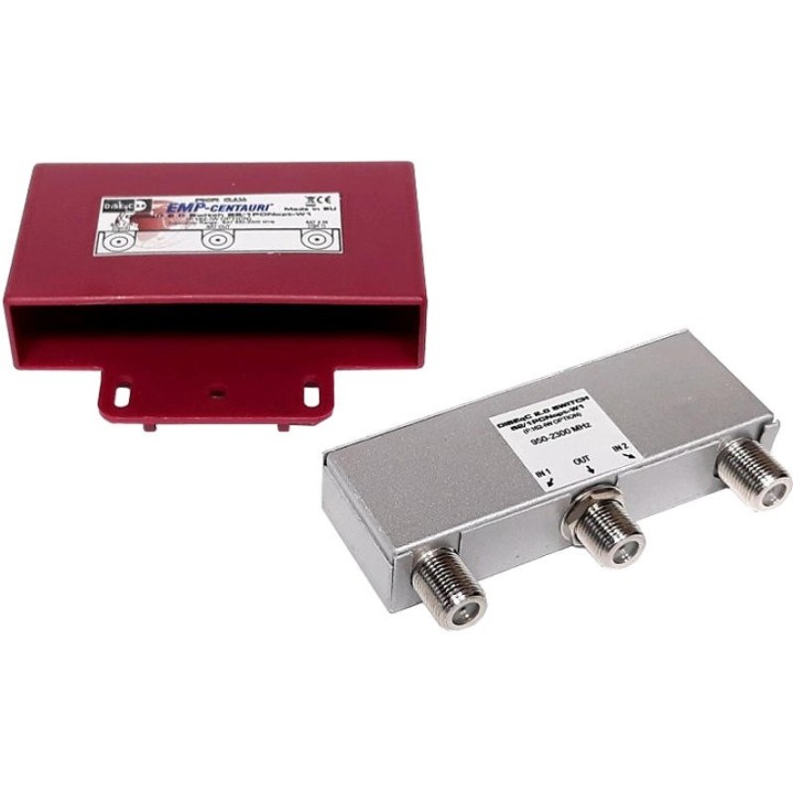 Commutateur DiSEqC 2/1 Option EMP-Centauri S2/1PCNopt-W1 (P.162-IW Option)