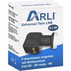 Arli LNB Universel Twin 0,1 dB