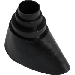 Ensemble Tuile Malléable Alu 48 mm Noir