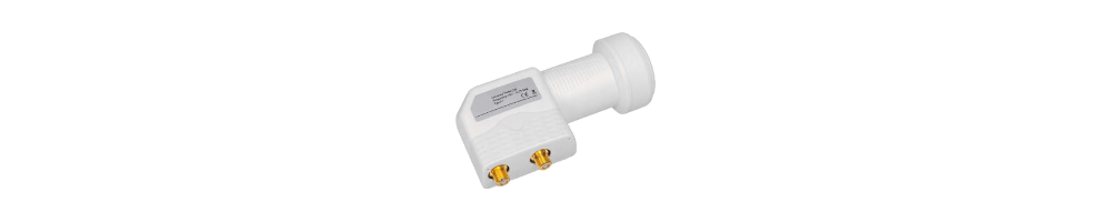 LNB Twin pas cher – Têtes doubles universelles pour satellite| SATV / SatechVision