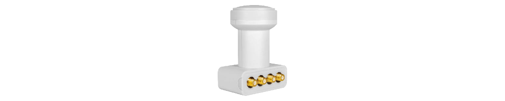 LNB Quad pas cher – Têtes universelles 4 sorties satellite |SATV / SatechVision