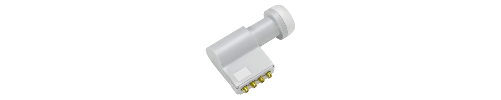 LNB Quattro pas cher – Têtes universelles 4 sorties pour multiswitch |SATV / SatechVision